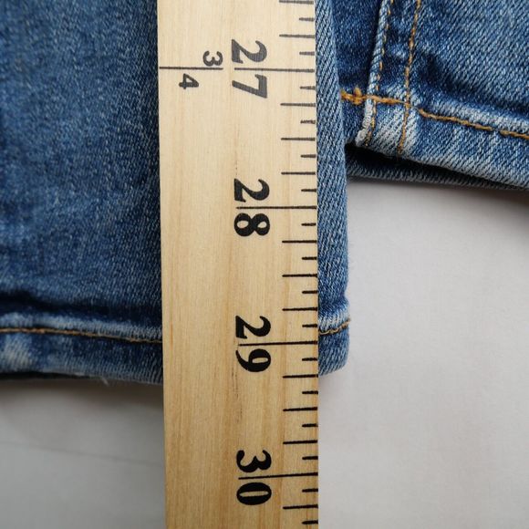 Rag & Bone Women's Ankle Skinny Jeans with Distressed Size 26 Style W1502K520 - Picture 13 of 14